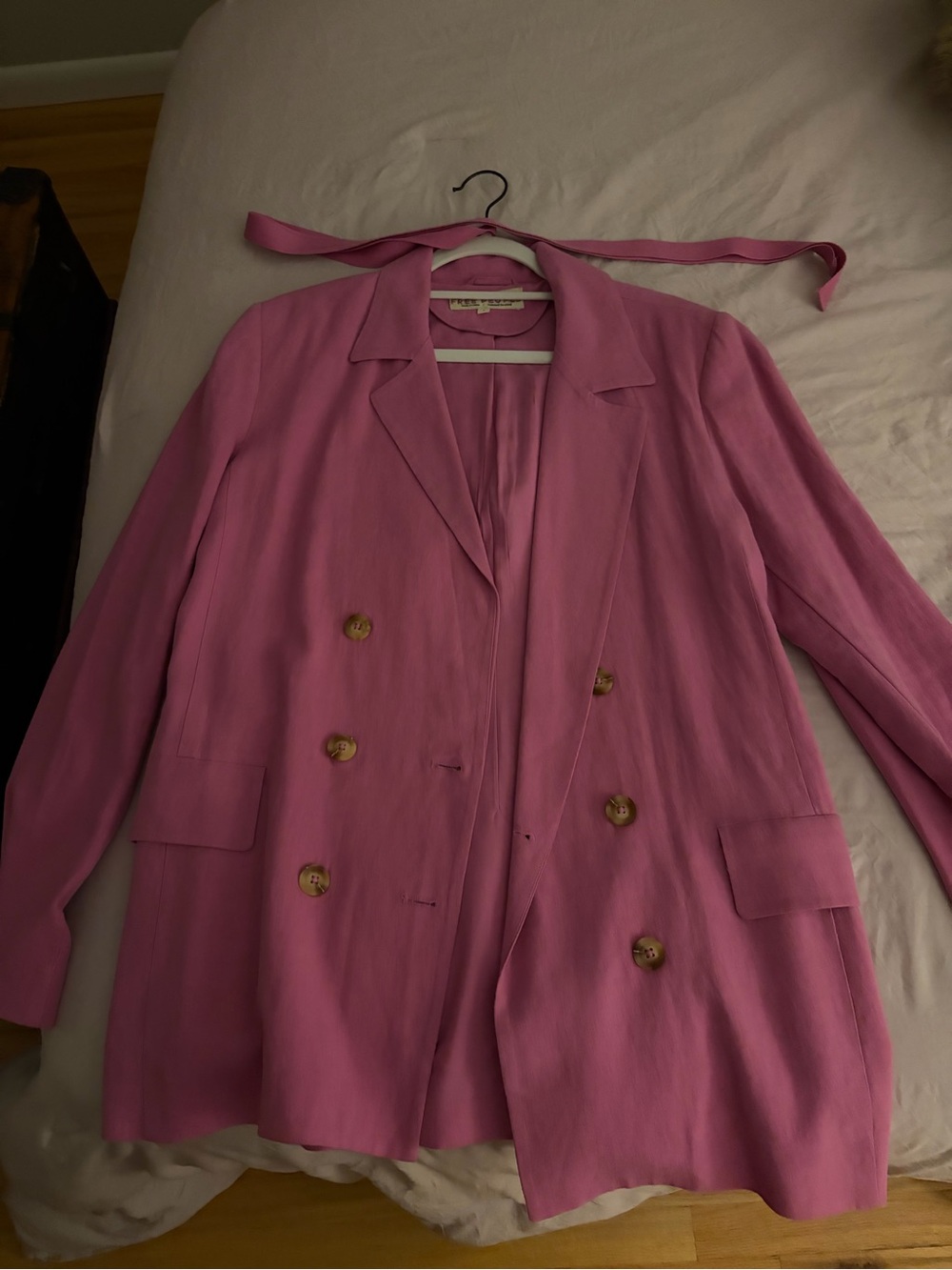 Free People Pink Blazer